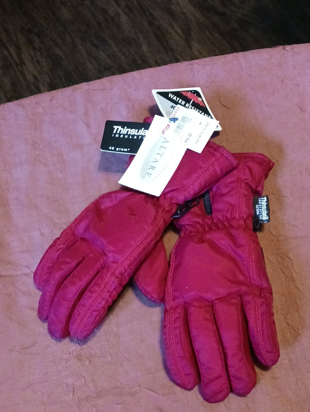 Women's Thinsulate Winter Gloves NWT